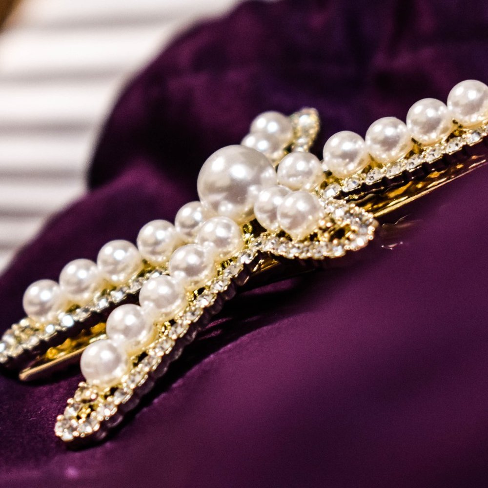 Pearl Hair Clips